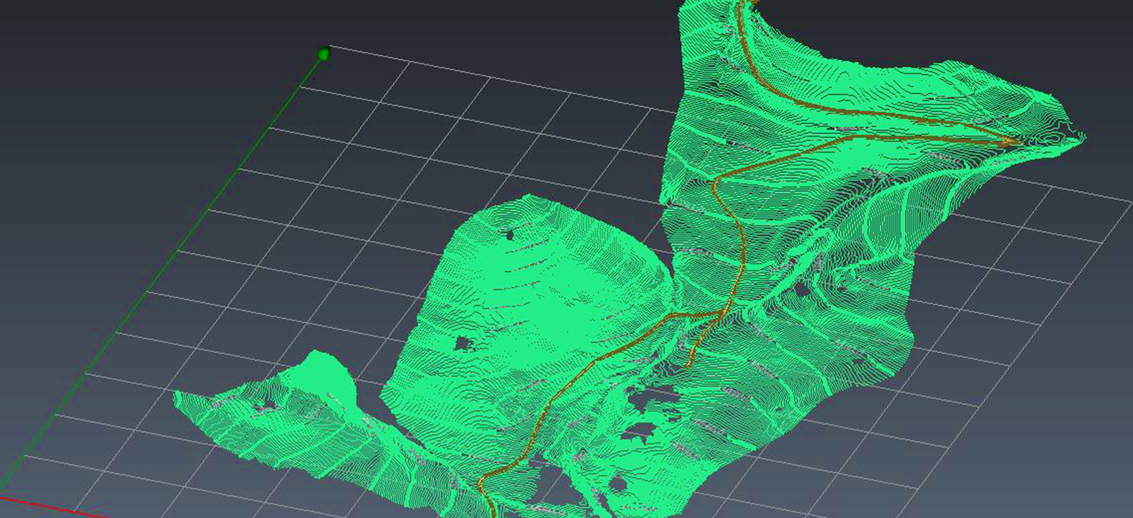 A dream for a tourist, a challenge for a surveyor